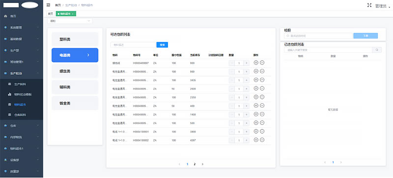 汽配行業MES